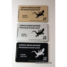 Personal travel card - s možností vlastního nicku na kartě