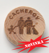 100 ks Czech Geocacher Micro Wood Geocoin (MWG) 100 ks Czech Geocacher Micro Wood Geocoin (MWG)
